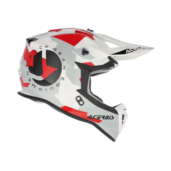 Casca Acerbis Linear 22-06 Alb/Gri XXL-5