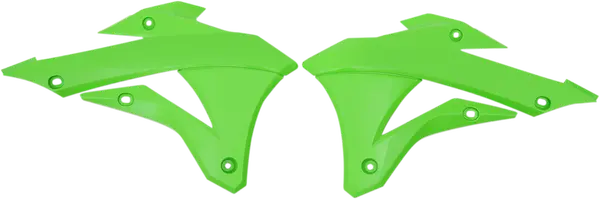 Replacement Radiator Shrouds Green
