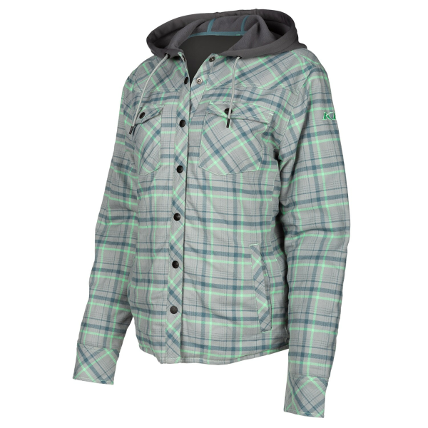 Camasa Dama Klim Upland Insulated Flannel Black - Asphalt, 11, nordicamoto.ro