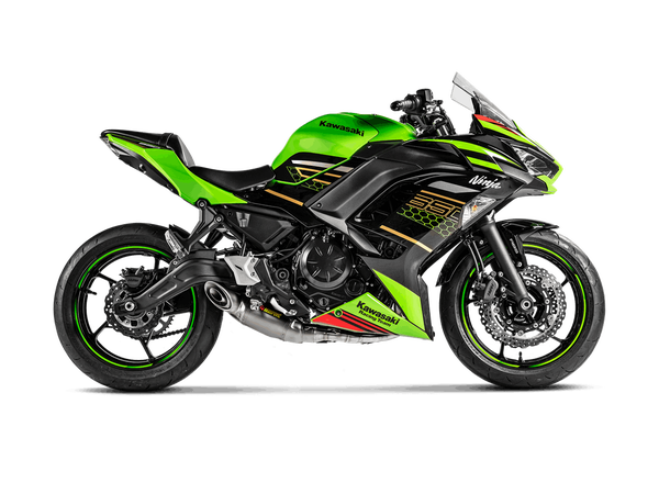 Racing Line Full Exhaust System Street Titanium Look -0
