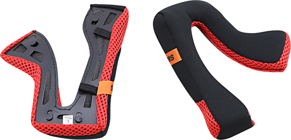 Sm5 Helmet Cheek Pad Gray, Red, 1, nordicamoto.ro