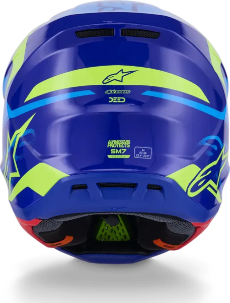 Cască Alpinestars SM7 Deed Blue-5