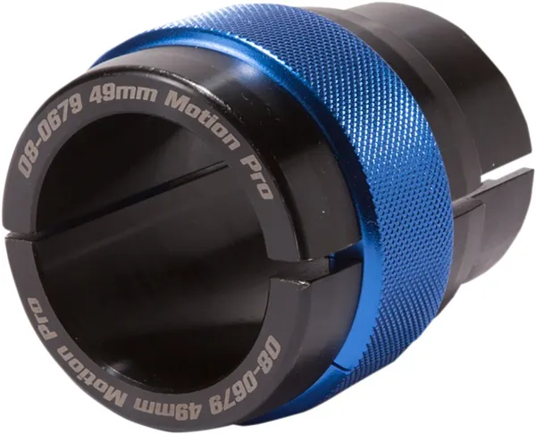 Ringer Fork Seal Driver Anodized, Blue, Silver-3