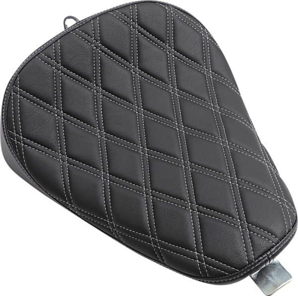 Bobber Solo Seat Black, Silver, 1, nordicamoto.ro