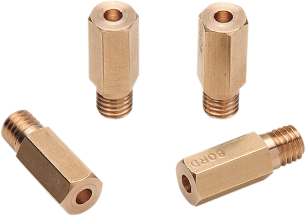 A-bax Precision Keihin-style Hex Head (cr Prefix) Main Jet Brass, 1, nordicamoto.ro
