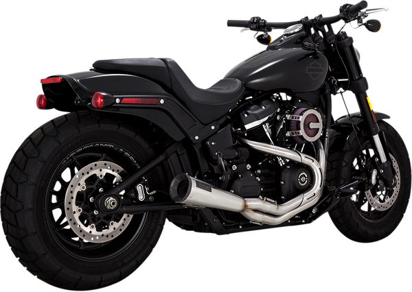 2:1 Upsweep Exhaust System Silver, 3, nordicamoto.ro