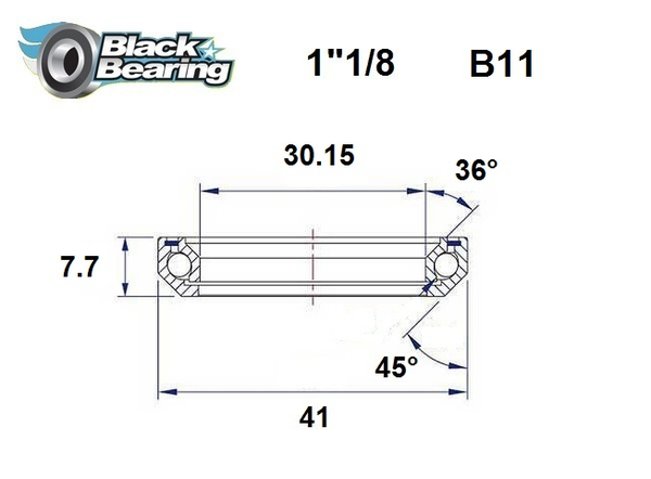 Headset Bearing, 2, nordicamoto.ro