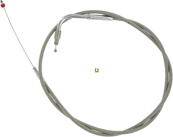 Stainless Steel Throttle/idle Cable Silver +76 mm (3''), 1, nordicamoto.ro