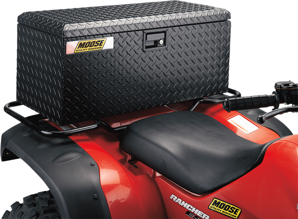 Rear Aluminum Atv Box Black 