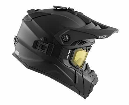 CKX Helmet + Goggles TITAN Airflow Matt black S, 5, nordicamoto.ro