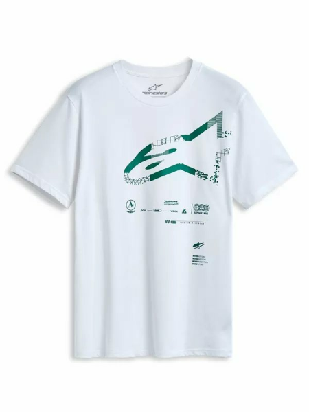 Alpinestars Geografica Csf T-shirt White 