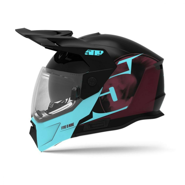 Casca Snowmobil 509 Delta R4 Ignite Teal Maroon Gloss-fc938426ab3b46c057264ce68c2e9299.webp