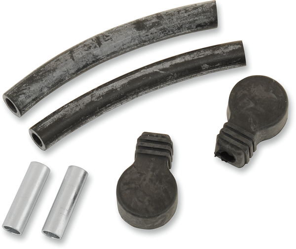 Rubber Boots And Hoses For Evolution Crankcase Breather Kit Black, 1, nordicamoto.ro
