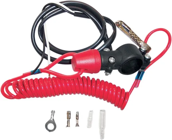Kill Switch Tether Line Black, Red-0