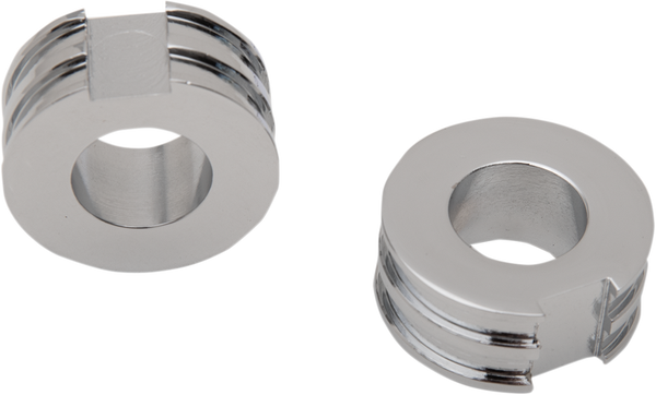 Chrome Axle Adjuster Spacer Silver, 1, nordicamoto.ro