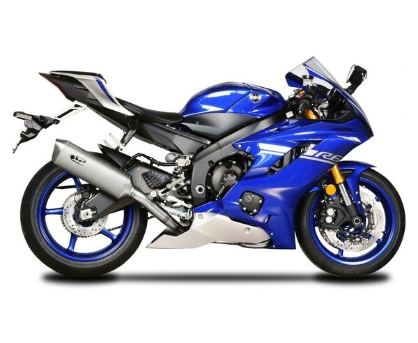 Force Full Exhaust Systems Silver, 2, nordicamoto.ro