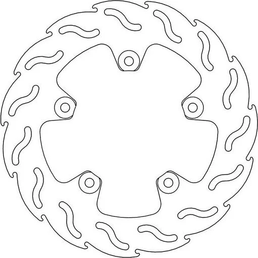 Flame Series Rotor Rear, 1, nordicamoto.ro