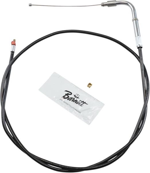 Black Vinyl Throttle/idle Cable Black Standard, 1, nordicamoto.ro