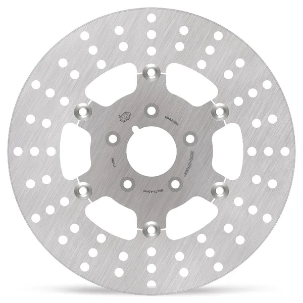 Custom Series Floating Rotor Silver, Stainless Steel-0