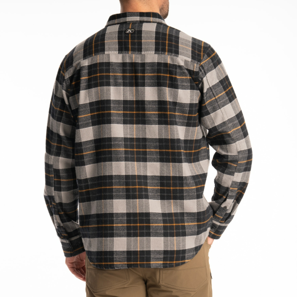 Camasa Klim Owen Heavyweight Flannel Picante - Black-8