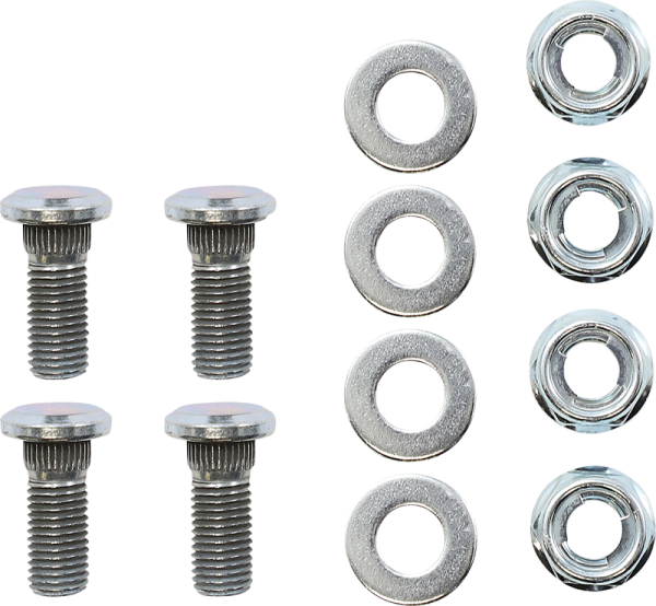 Wheel Stud/nut Kit Silver, 1, nordicamoto.ro