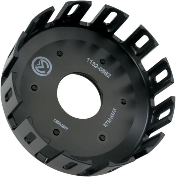 MOOSE RACING Billet Clutch Basket Anodized 