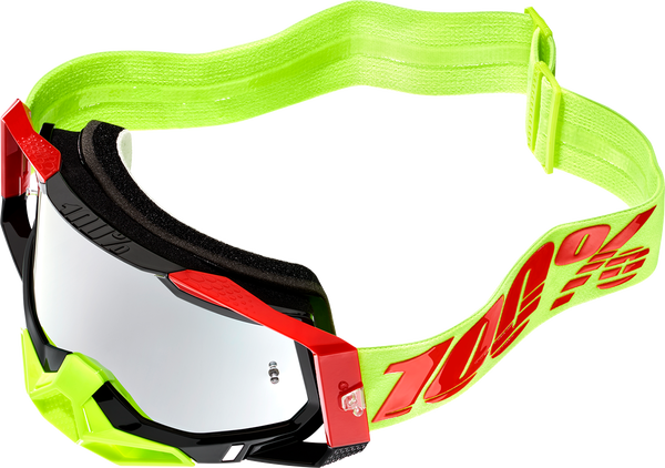 Ochelari 100% Racecraft 2 Wiz Silver Lentila colorata-1
