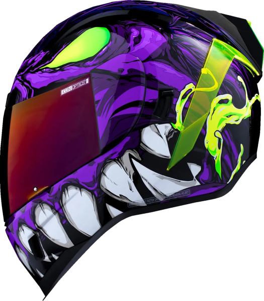 Casca Icon Airform Manik'rr Mips Purple, 12, nordicamoto.ro