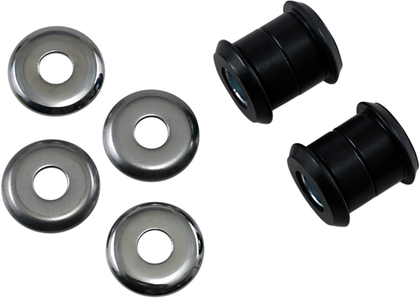 Handlebar Riser Bushing Kit Black, 2, nordicamoto.ro