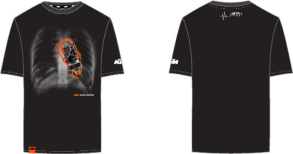 Tricou KTM Orange Fluids Black-1