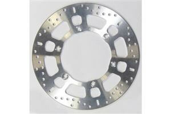Round Fixed Brake Rotor Silver, Stainless Steel, 1, nordicamoto.ro