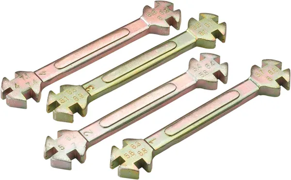 MOOSE RACING Spoke Wrench Set Dichromate 