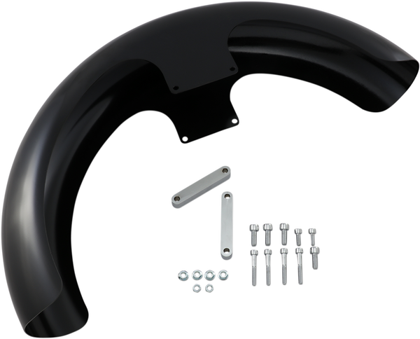 Tire Hugger Series Front Fender Black, 1, nordicamoto.ro