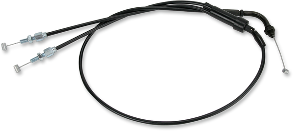 Vinyl Covered Throttle/choke Cable Black, 1, nordicamoto.ro