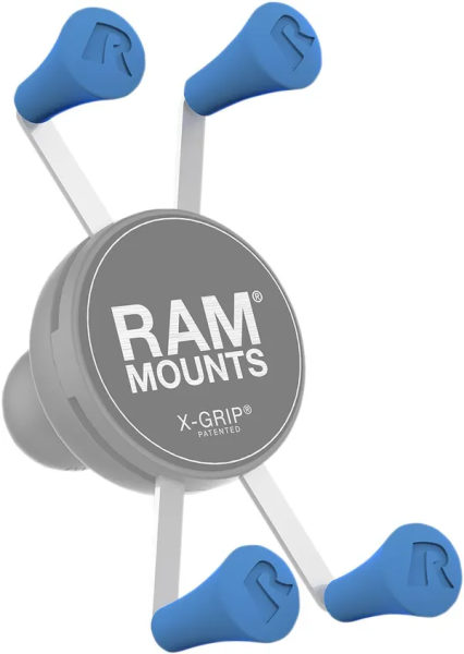 Blue Ram Mounts X-grip Post Caps - Rap-uncap4blueu-0