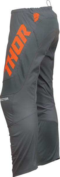 Pantaloni Thor  Sector Checker Gray/Orange-1