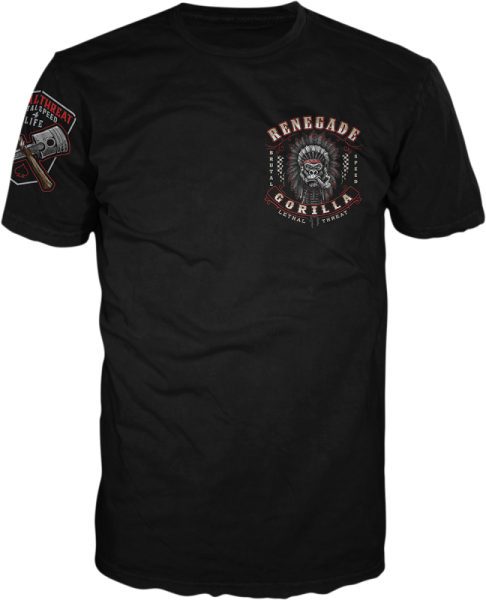 Renegade Biker T-shirt Black L +, 1, nordicamoto.ro