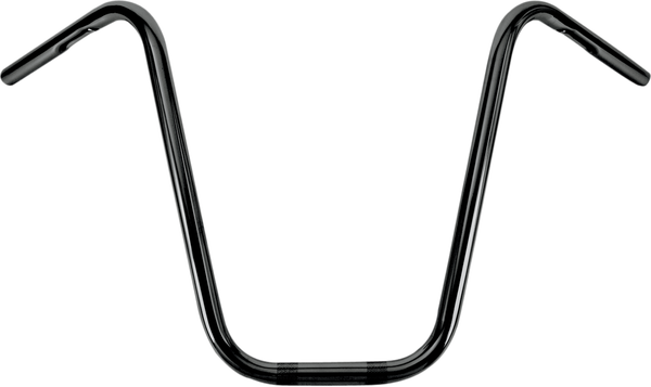 1(r) Narrow Bottom Ape Hanger Handlebar Black, 1, nordicamoto.ro