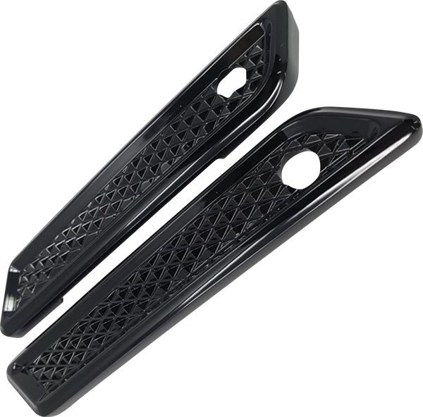 Saddlebag Hinge Covers Black, 1, nordicamoto.ro
