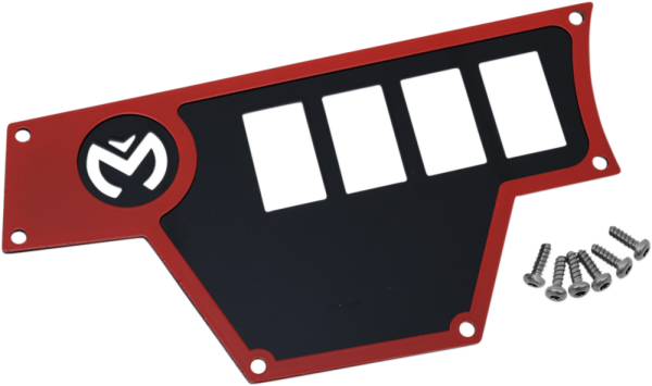 Dash Plate For Rzr Red, 1, nordicamoto.ro