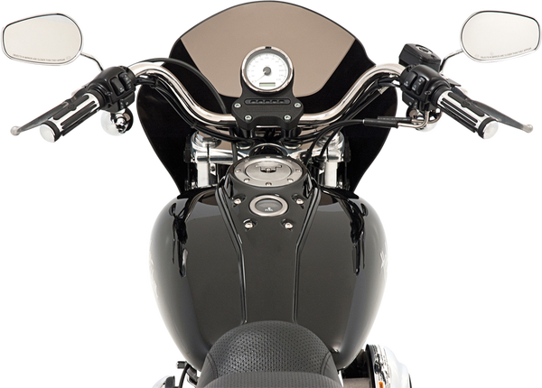 Gauntlet Fairing Black, Smoke, Gloss, 1, nordicamoto.ro
