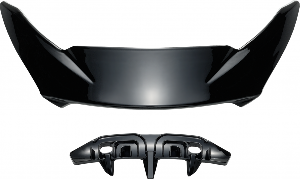 Spoiler superior casca SHOEI NXR2 Alb lucios-18