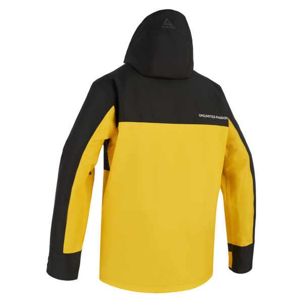 AMOQ Dynamic Jacket Insulated Black/Yellow/Sky Blue XS-1