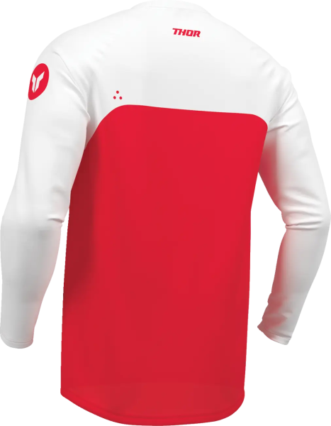 Youth Ridemode Menace Jersey White, Red -4