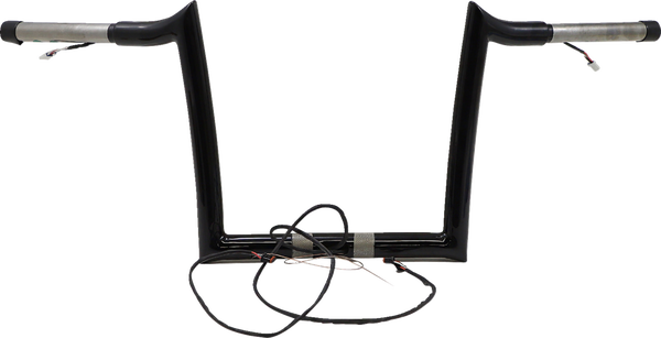 Pre-wired Monkey Bar Handlebar Black, 1, nordicamoto.ro