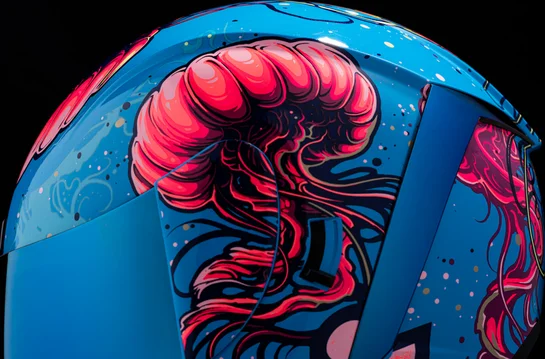 Airform Jellies Helmet Blue 2XL, 10, nordicamoto.ro