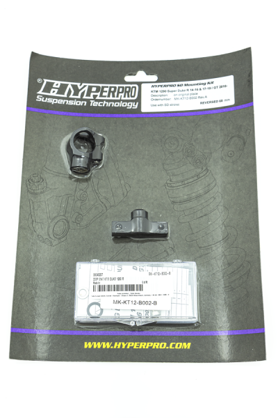 Steering Damper Mounting Kit Black, 1, nordicamoto.ro
