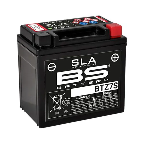 Sla Factory-activated Agm Maintenance-free Batteries Black -0