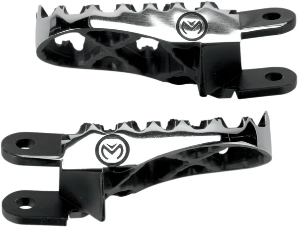MOOSE RACING Hybrid Footpegs Black -0