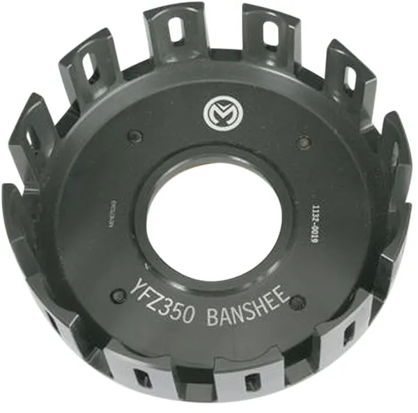 MOOSE RACING Billet Clutch Basket With Cushion Anodized -0